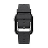 Bandz Bandz Bracelet silicone Apple Watch avec motif cuir (gris foncé) Bandz Bandz Bracelet silicone Apple Watch avec motif cuir (gris foncé)
