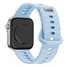 Bandz Bandz Bracelet silicone 'Single Link' Apple Watch (bleu clair) Bandz Bandz Bracelet silicone 'Single Link' Apple Watch (bleu clair)