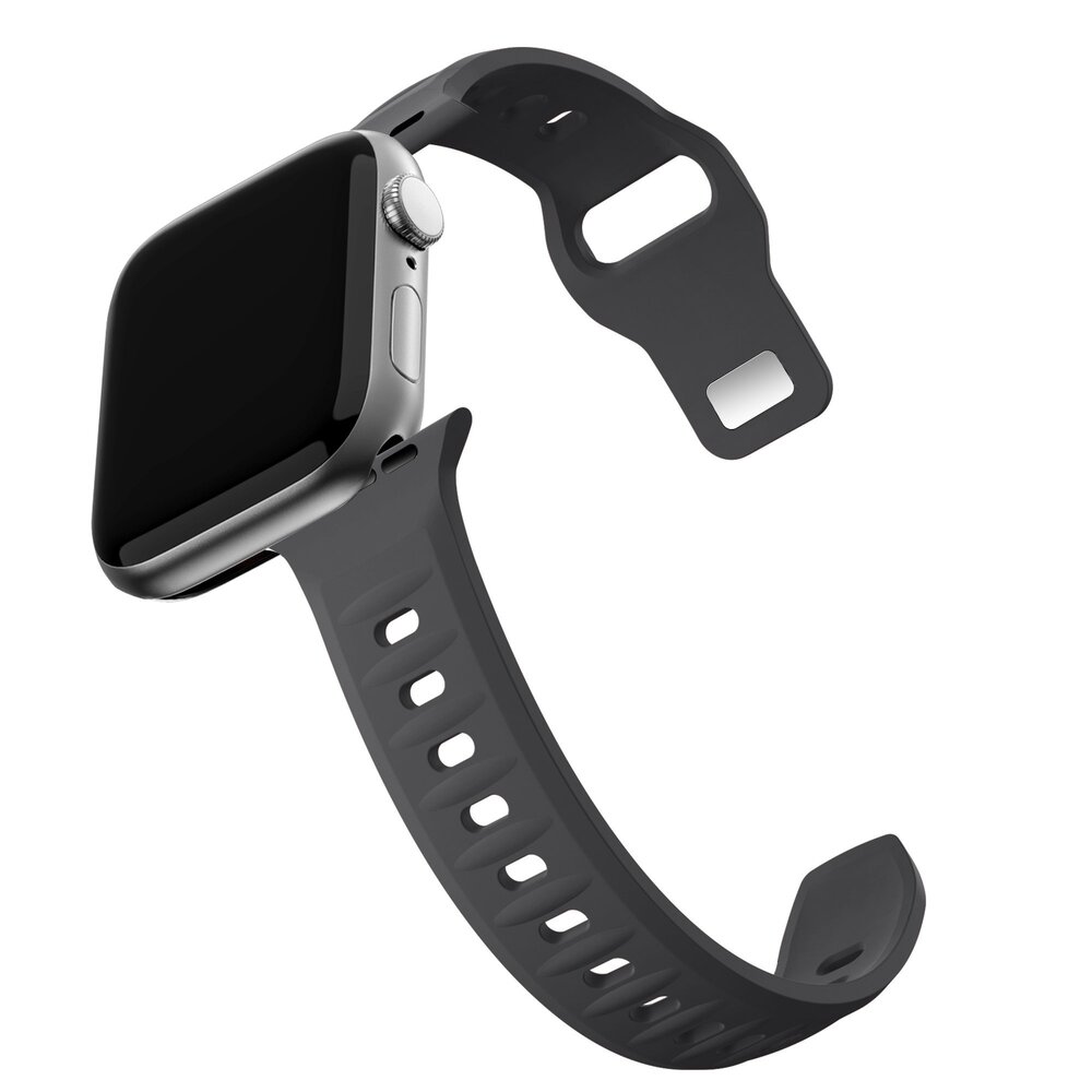 Bandz Bandz Bracelet silicone 'Outdoor' Apple Watch (gris foncé)