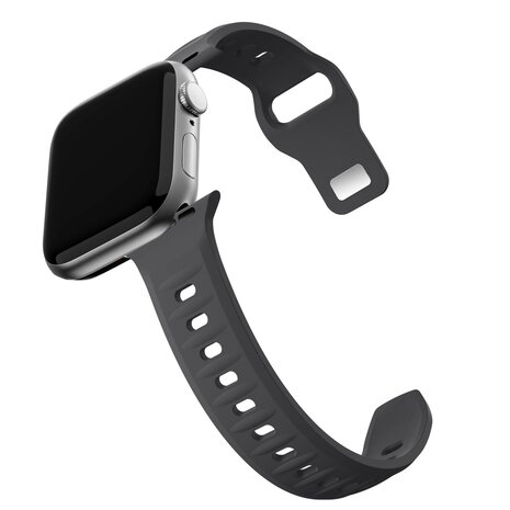 Bandz Bandz Bracelet silicone 'Outdoor' Apple Watch (gris foncé)