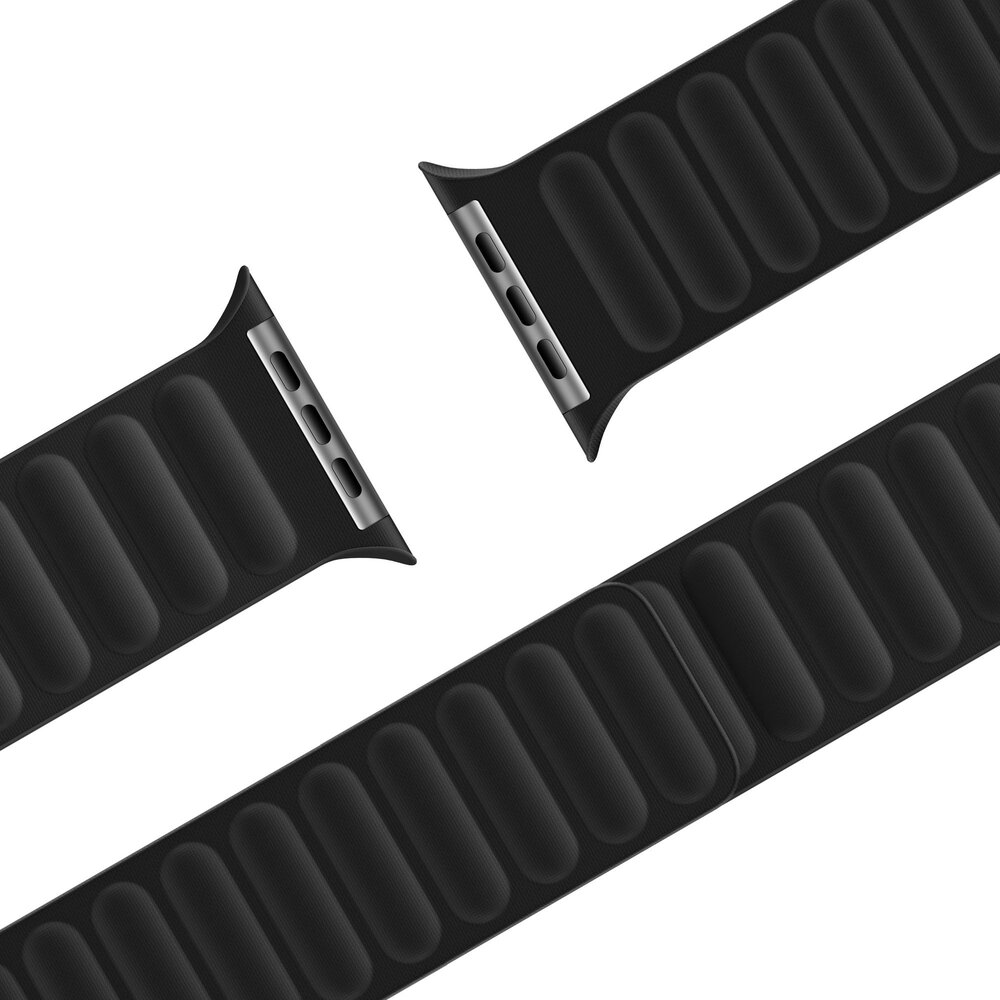 Bandz Bandz Bracelet tissé magnétique Apple Watch (noir)