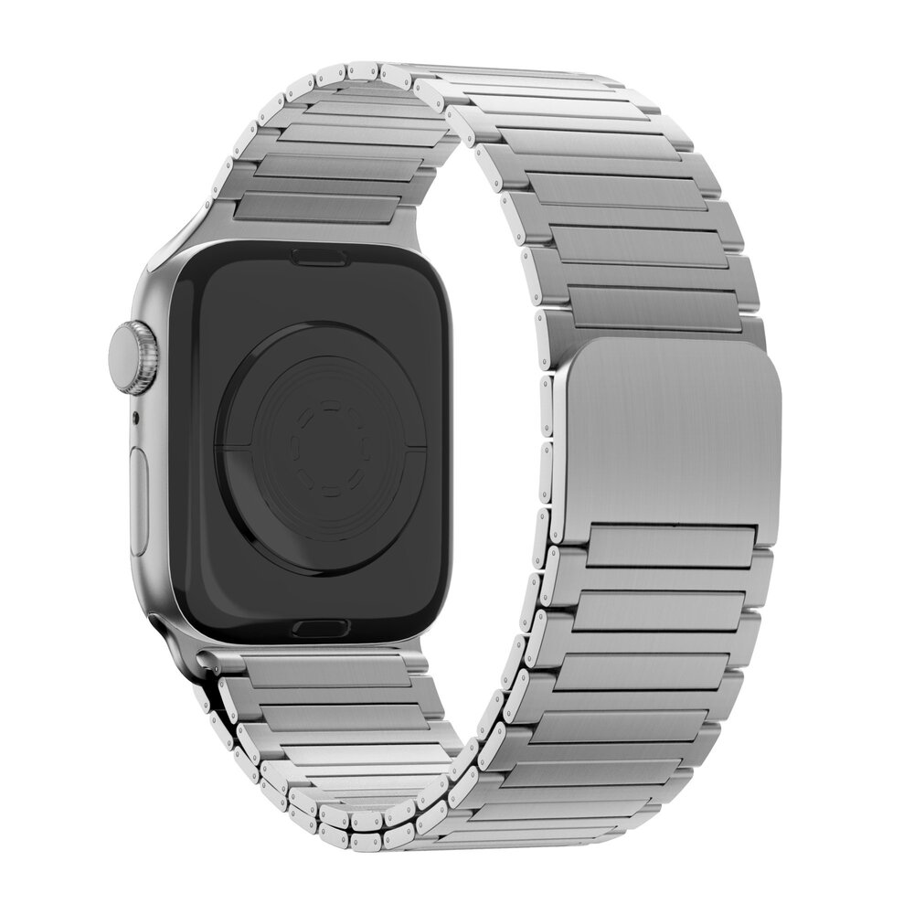 Bandz Bandz Bracelet acier magnétique 'Deluxe' Apple Watch (argent)