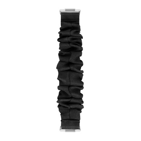 Strap-it Strap-it Bracelet chouchou Fitbit Sense (noir)