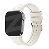 Bandz Bandz Bracelet silicone Apple Watch avec motif cuir (lumière stellaire) Bandz Bandz Bracelet silicone Apple Watch avec motif cuir (lumière stellaire)