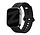 Bandz Bracelet silicone 'Single Link' Apple Watch (noir)