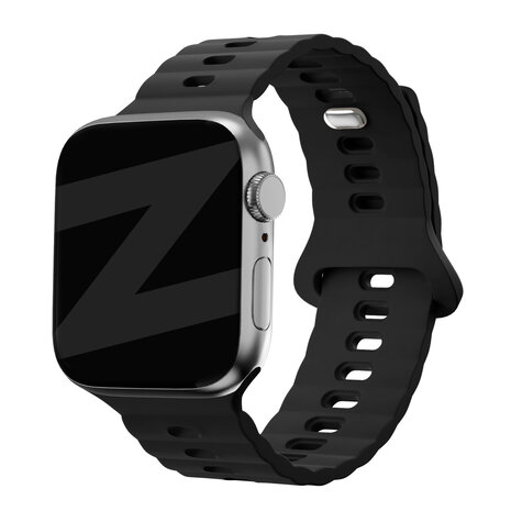 Bandz Bandz Bracelet silicone 'Single Link' Apple Watch (noir)