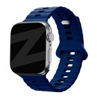 Bandz Bandz Bracelet silicone 'Single Link' Apple Watch (bleu foncé)