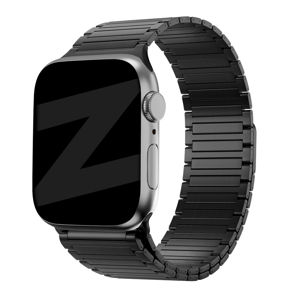 Bandz Bandz Bracelet acier magnétique 'Deluxe' Apple Watch (noir)