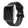 xoxo Wildhearts xoxo Wildhearts Bracelet silicone Apple Watch imprimé léopard (noir) xoxo Wildhearts xoxo Wildhearts Bracelet silicone Apple Watch imprimé léopard (noir)