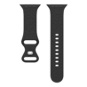 xoxo Wildhearts xoxo Wildhearts Bracelet silicone Apple Watch imprimé léopard (noir) xoxo Wildhearts xoxo Wildhearts Bracelet silicone Apple Watch imprimé léopard (noir)
