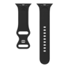 xoxo Wildhearts xoxo Wildhearts Bracelet silicone Apple Watch imprimé léopard (noir) xoxo Wildhearts xoxo Wildhearts Bracelet silicone Apple Watch imprimé léopard (noir)