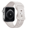 xoxo Wildhearts xoxo Wildhearts Bracelet silicone Apple Watch imprimé léopard (lumière stellaire) xoxo Wildhearts xoxo Wildhearts Bracelet silicone Apple Watch imprimé léopard (lumière stellaire)