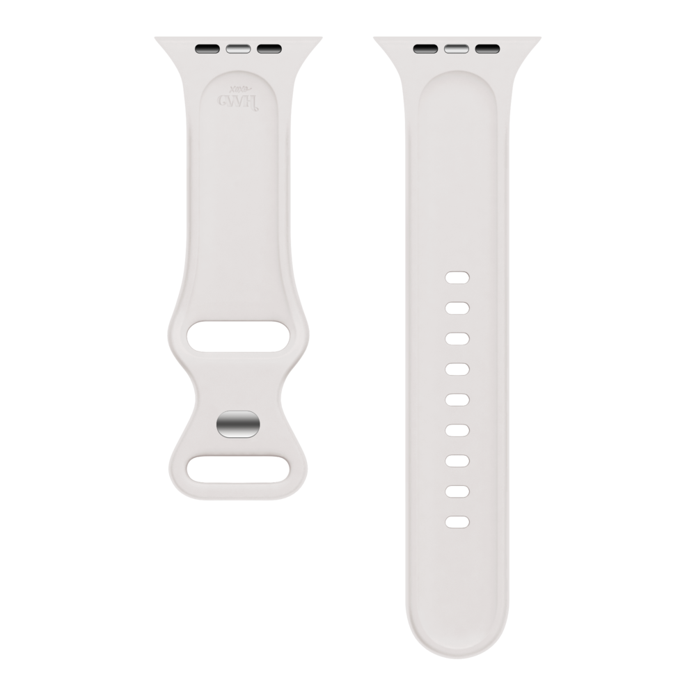 xoxo Wildhearts xoxo Wildhearts Bracelet silicone Apple Watch imprimé léopard (lumière stellaire)