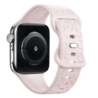 xoxo Wildhearts xoxo Wildhearts Bracelet silicone Apple Watch imprimé léopard (rose clair) xoxo Wildhearts xoxo Wildhearts Bracelet silicone Apple Watch imprimé léopard (rose clair)