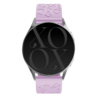 xoxo Wildhearts xoxo Wildhearts Bracelet silicone Samsung Galaxy Watch 6 44mm imprimé léopard (lilas)