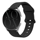 xoxo Wildhearts xoxo Wildhearts Bracelet silicone Samsung Galaxy Watch 6 40mm imprimé léopard (noir)