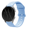 xoxo Wildhearts xoxo Wildhearts Bracelet silicone Huawei Watch GT 3 42mm imprimé léopard (bleu clair)