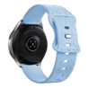 xoxo Wildhearts xoxo Wildhearts Bracelet silicone Huawei Watch GT 3 42mm imprimé léopard (bleu clair)