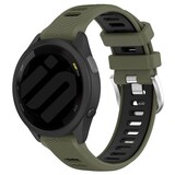 Strap-it Bracelet sport á boucle Coros Apex 2 (vert olive/noir)