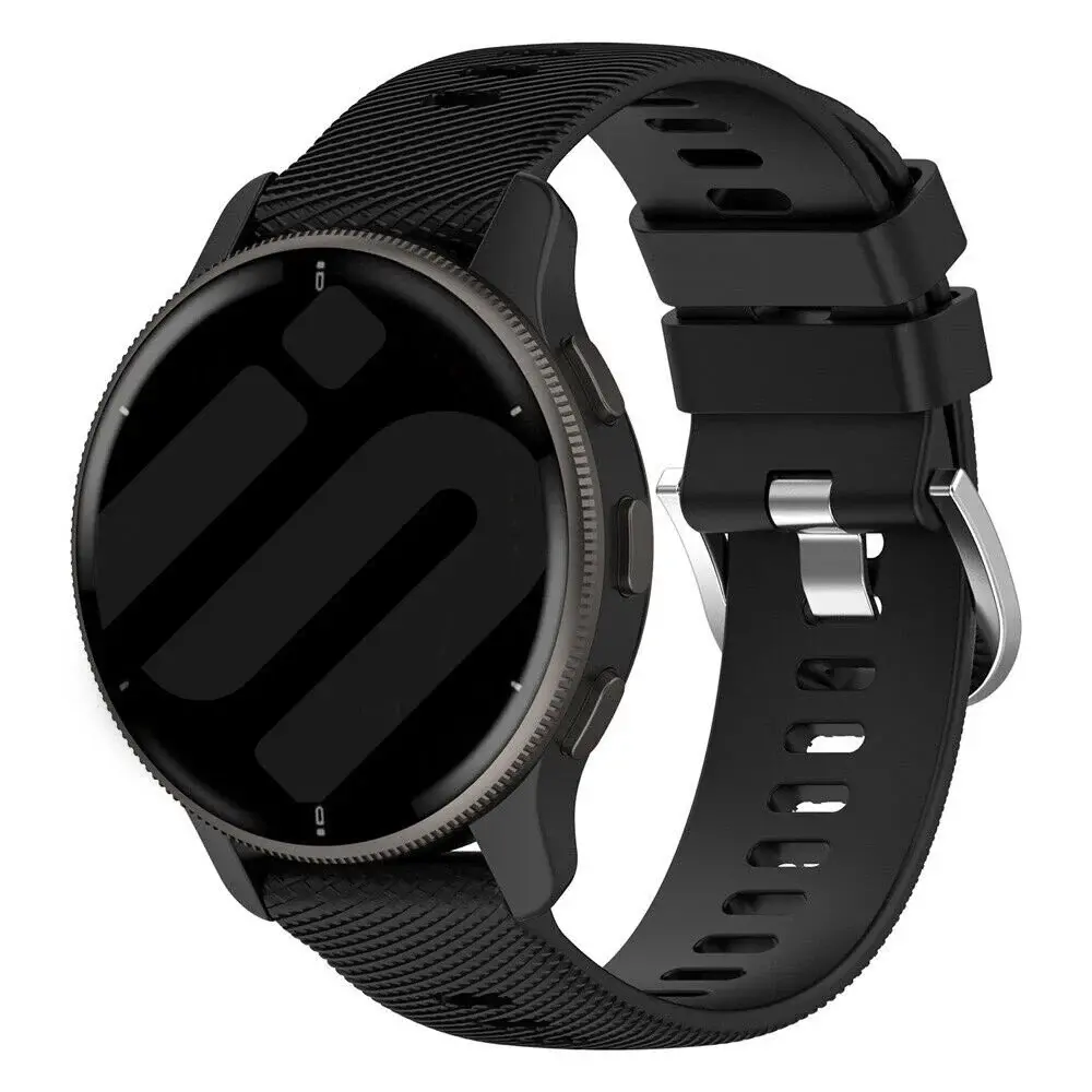 Strap-it Strap-it Bracelet silicone Coros Apex 42mm (noir)