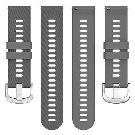 Strap-it Strap-it Bracelet silicone Coros Apex 42mm (gris foncé)