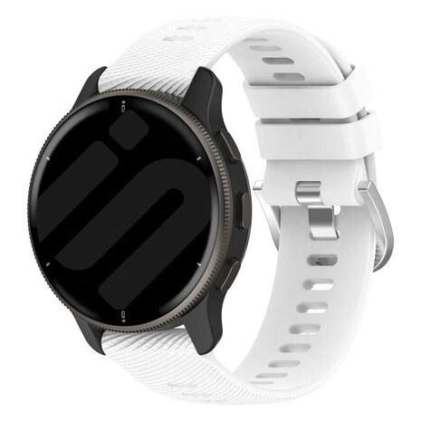Strap it Strap it Bracelet silicone Coros Apex 46mm blanc