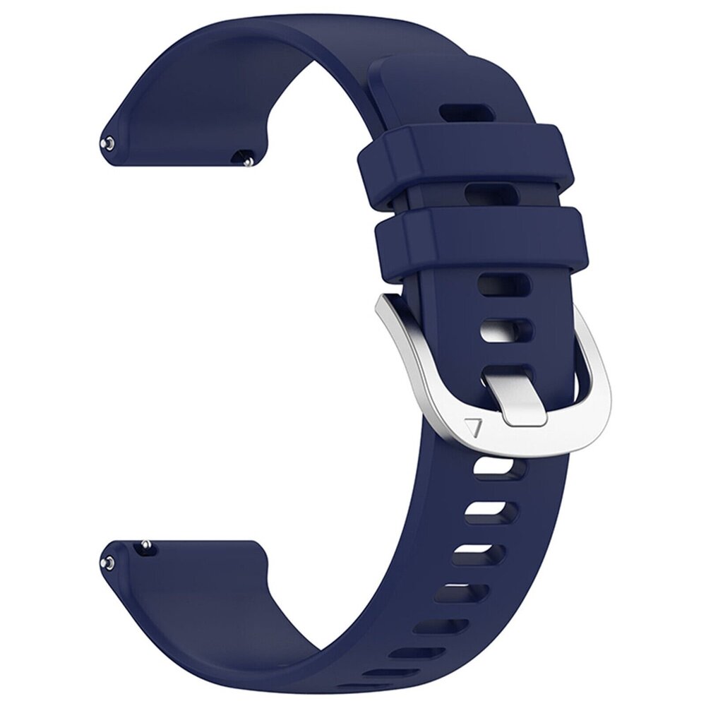 Strap-it Strap-it Bracelet silicone classique Coros Apex 46mm (bleu foncé)