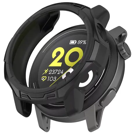 Strap-it Strap-it Coque TPU robuste Coros Pace 3 (noir)