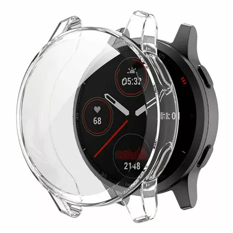 Strap-it Strap-it Coque TPU full cover Garmin Vivoactive 4s (transparent)