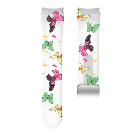 Strap-it Strap-it Bracelet magnetique Luminous Butterfly Samsung Galaxy Watch FE