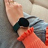 Strap-it Strap-it Bracelet silicone tissé Samsung Galaxy Watch FE (vert foncé) Strap-it Strap-it Bracelet silicone tissé Samsung Galaxy Watch FE (vert foncé)