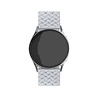 Strap-it Strap-it Bracelet silicone tissé Samsung Galaxy Watch FE (gris) Strap-it Strap-it Bracelet silicone tissé Samsung Galaxy Watch FE (gris)