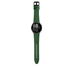 Strap-it Bracelet hybride cuir Samsung Galaxy Watch FE (vert)