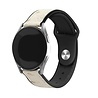 Strap-it Strap-it Bracelet cuir hybride Samsung Galaxy Watch FE (blanc sable) Strap-it Strap-it Bracelet cuir hybride Samsung Galaxy Watch FE (blanc sable)