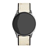 Strap-it Strap-it Bracelet cuir hybride Samsung Galaxy Watch FE (blanc sable) Strap-it Strap-it Bracelet cuir hybride Samsung Galaxy Watch FE (blanc sable)