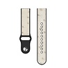 Strap-it Strap-it Bracelet cuir hybride Samsung Galaxy Watch FE (blanc sable) Strap-it Strap-it Bracelet cuir hybride Samsung Galaxy Watch FE (blanc sable)