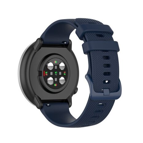 Strap-it Strap-it Bracelet silicone prime Samsung Galaxy Watch FE (bleu foncé)