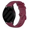 Strap-it Strap-it Bracelet silicone prime Samsung Galaxy Watch FE (vin rouge) Strap-it Strap-it Bracelet silicone prime Samsung Galaxy Watch FE (vin rouge)