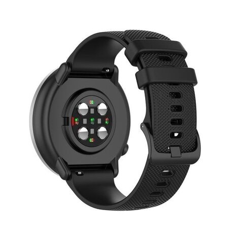 Strap-it Strap-it Bracelet silicone prime Samsung Galaxy Watch FE (noir)