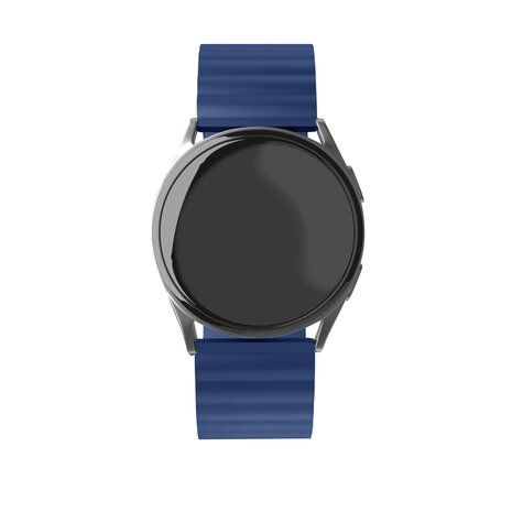 Strap-it Strap-it Bracelet silicone magnetique Samsung Galaxy Watch FE (bleu)