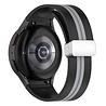 Strap-it Strap-it Bracelet magnetique sport Samsung Galaxy Watch FE (noir/gris) Strap-it Strap-it Bracelet magnetique sport Samsung Galaxy Watch FE (noir/gris)