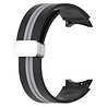 Strap-it Strap-it Bracelet magnetique sport Samsung Galaxy Watch FE (noir/gris) Strap-it Strap-it Bracelet magnetique sport Samsung Galaxy Watch FE (noir/gris)