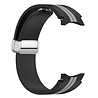 Strap-it Strap-it Bracelet magnetique sport Samsung Galaxy Watch FE (noir/gris) Strap-it Strap-it Bracelet magnetique sport Samsung Galaxy Watch FE (noir/gris)