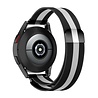 Strap-it Strap-it Bracelet Milanais Samsung Galaxy Watch FE (noir/blanc) Strap-it Strap-it Bracelet Milanais Samsung Galaxy Watch FE (noir/blanc)