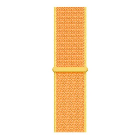 Strap-it Strap-it Bracelet nylon Samsung Galaxy Watch FE (jaune clair)