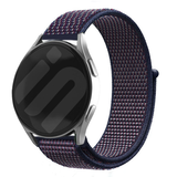 Strap-it Bracelet nylon Samsung Galaxy Watch FE (violet/bleu) Strap-it Bracelet nylon Samsung Galaxy Watch FE (violet/bleu)