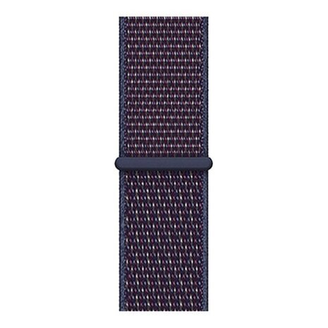 Strap-it Strap-it Bracelet nylon Samsung Galaxy Watch FE (violet/bleu)