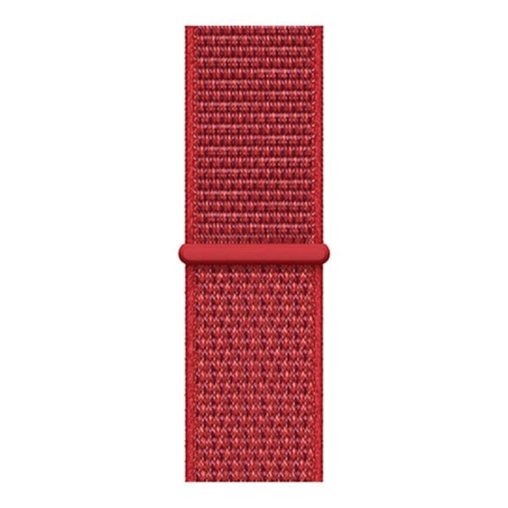 Strap-it Strap-it Bracelet nylon Samsung Galaxy Watch FE (rouge)