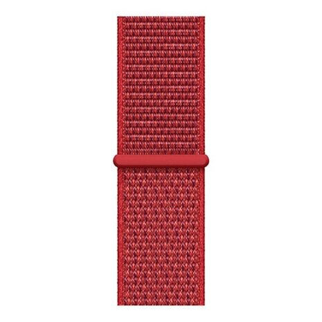 Strap-it Strap-it Bracelet nylon Samsung Galaxy Watch FE (rouge)