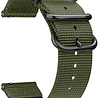 Strap-it Strap-it Bracelet nylon á boucle Samsung Galaxy Watch FE (vert)